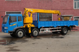 解放底盘&nbsp;随车吊外观图片