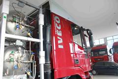 上汽红岩 杰狮重卡 350马力 6X4 LNG牵引车(CQ4256HTG384T)