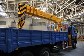 悍威J5M&nbsp;随车吊外观图片