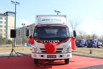 福田 奥铃捷运 95马力 3.2米双排厢式轻卡(BJ5069XXY-DA)