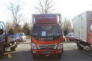 福田 奥铃CTX 131马力 3.8米排半仓栅式轻卡(断气刹)(BJ5043CCY-FE)