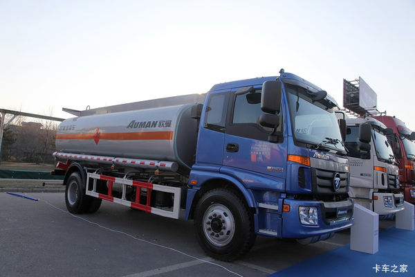 福田 欧曼ETX 3系 190马力 4X2 油罐车底盘(BJ5163GYY-AC)