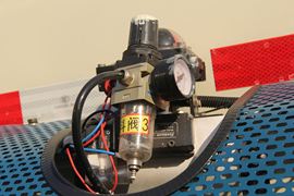 福田欧曼底盘&nbsp;粉粒物料运输车上装图片