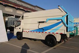 福田欧曼底盘&nbsp;垃圾运输车外观图片