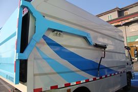 福田欧曼底盘&nbsp;垃圾运输车上装图片