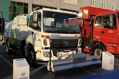 福田 欧曼 210马力 4X2 清洗车(雷萨牌)(HFV5161GQXBJ4)