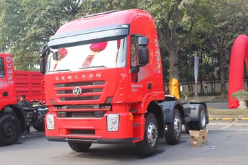 上汽红岩 杰狮M100重卡 350马力 6X2牵引车(CQ4255HTG273)