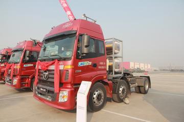 福田 欧曼ETX 6系重卡 350马力 6X2 LNG牵引车(BJ4253SNFCB-AA)