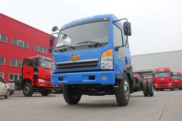青岛解放 赛龙III中卡 100马力 4X2 4.8米排半栏板载货车(CA1051P40K2L1EA80)