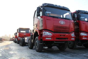 一汽解放 J6P重卡 370马力 8X4自卸车底盘(CA3310P66K24L6BT4E4)