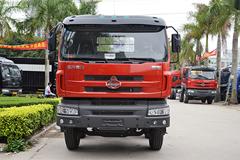 东风柳汽 乘龙M5重卡 320马力 8X4 9.6米排半栏板载货车底盘(LZ1240M5FAT)