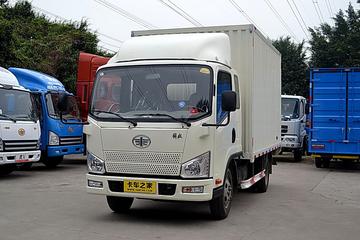 解放 J6F 110马力 3.8米排半厢式轻卡(CA5043XXYP40K2L1E4A85-3)