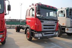 江淮 格尔发A3中卡 160马力 4X2 5.8米排半仓栅(HFC5166CCYK1R1ZF)