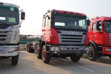 江淮 格尔发A3重卡 375马力 8X4 8米自卸车(HFC3311P1K6H44F)