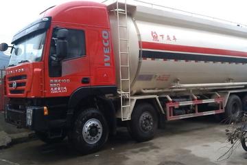 上汽红岩 杰狮C100 380马力 8X4 粉粒物料运输车(华威驰乐牌)(SGZ5310GXHCQ3)