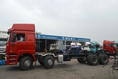 陕汽重卡 德龙F3000 336马力 8X4 9.5米栏板载货车底盘(SX1316NR466)