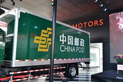 江淮 帅铃中卡 165马力 4X2排半厢式载货车(邮政)