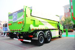 福田 欧曼ETX 9系重卡 350马力 6X4 5.8米LNG自卸车(渣土车)(BJ3253VLPCE-1)