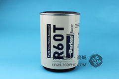 派克Parker 朝柴4102发动机专用 R60T 10微米柴油旋装粗滤