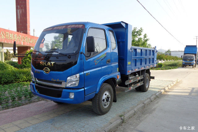 时骏 斯卡特轻卡 130马力 4.2米自卸车