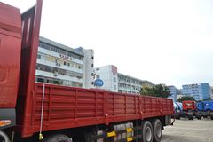 东风柳汽 乘龙M5重卡 280马力 8X4 9.6米排半载货车(LZ1311QELA)