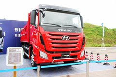 四川现代 创虎XCIENT重卡 360马力 6X4 6米自卸车(CHM3251KPQ52M)