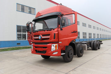 重汽王牌 W5G重卡 340马力 8X4 9.4米栏板载货车底盘(CDW1310A1T4)