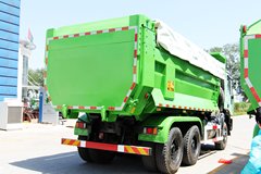 上汽红岩 新金刚重卡 336马力 6X4 5.6米自卸车(U型斗新型渣土车)