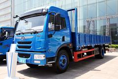 青岛解放 龙V中卡 164马力 4X2 6.8米排半栏板载货车(CA1168PK2L2E4A80)