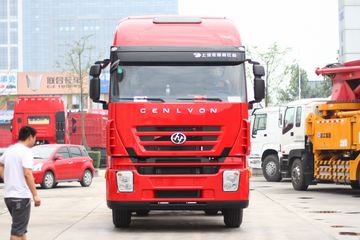 上汽红岩 杰狮M100重卡 336马力 6X4 LNG牵引车(CQ4256HTG384T)
