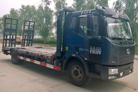 青岛解放底盘&nbsp;平板运输车外观图片