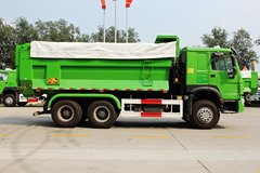 中国重汽 HOWO重卡 340马力 6X4 5.6米自卸车(U型斗新型渣土车)(ZZ3257N3847D1)