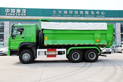 中国重汽 HOWO重卡 340马力 6X4 5.6米自卸车(U型斗新型渣土车)(ZZ3257N3847D1)