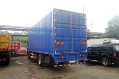 东风柳汽 乘龙中卡 160马力 4X2 7.7米排半厢式载货车(LZ5161XXYLAS)