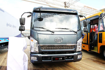 一汽红塔 解放公狮 124马力 4X2 5.7米单排仓栅式载货车(CA5094CCYPK26L4E4)