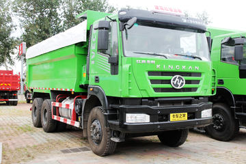 上汽红岩 新金刚重卡 336马力 6X4 5.6米自卸车(U型斗新型渣土车)(CQ3255HTG384)