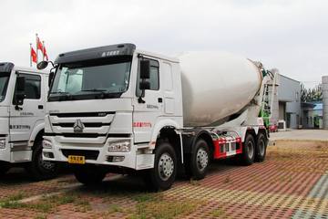 中国重汽 HOWO 380马力 8X4 混凝土搅拌车(亚特重工牌)(TZ5317GJBZN6D)