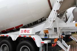 重汽豪沃(HOWO)底盘&nbsp;混凝土搅拌车上装                                                图片