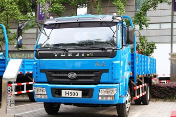 跃进 帅虎H500 130马力 4X2 4.1米双排栏板载货车(NJ1080DCJS4)