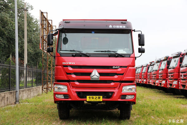 中国重汽 HOWO重卡 340马力 8X4 6.5米自卸车(ZZ3317N3267E1)
