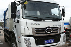 力帆骏马 凯沃达 180马力 4X2 自卸垃圾车(LFJ5160ZYS)