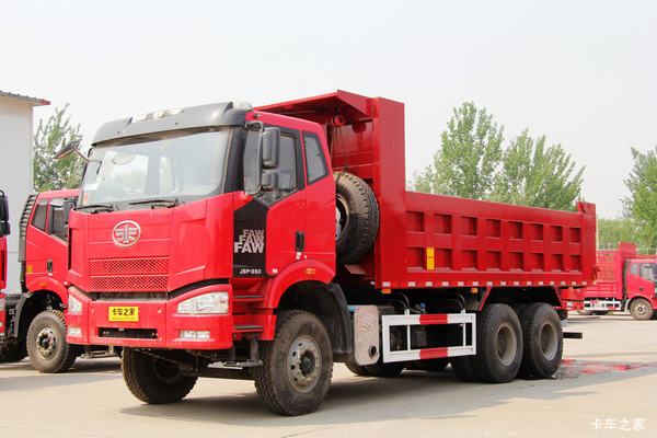 一汽解放 J6P重卡 350马力 6X4 6.2米自卸车(CA3250P66K2L2T1AE5)