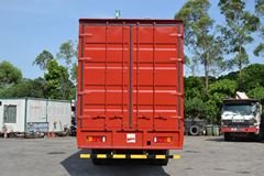 东风柳汽 乘龙M5重卡 280马力 8X4 8.2米厢式载货车(LZ5311JSQQELA)