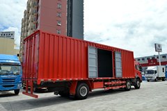 青岛解放 龙V中卡 220马力 6X2 9.5米排半厢式载货车(CA5250XXYPK2L7T3E4A80-3)