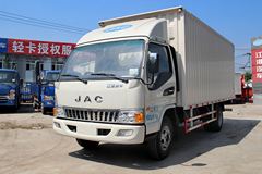 江淮 骏铃W380 124马力 5.2米单排厢式轻卡(HFC5056XXYP91K2C5)