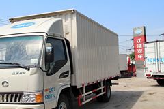 江淮 骏铃W380 124马力 5.2米单排厢式轻卡(HFC5056XXYP91K2C5)