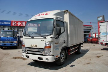 江淮 帅铃K340 120马力 4.13米单排厢式轻卡(窄体)(油刹)(HFC5041XXYP73K2C3)