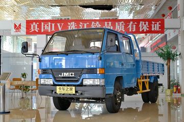 江铃 经典顺达 108马力 3.4米双排栏板轻卡(JX1040TSGB24)