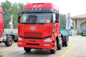 一汽解放 J6P重卡 2013款 390马力 6X2平顶牵引车(CA4250P66K24T3E)