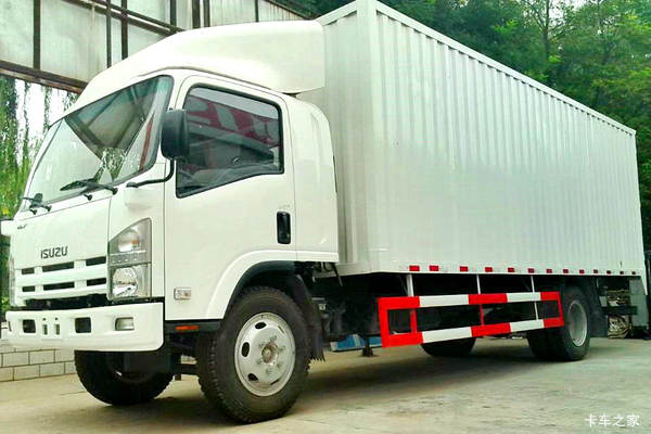 庆铃 五十铃700P系列中卡 189马力 6.7米厢式载货车(气刹)(QL5101XXY9PARJ)